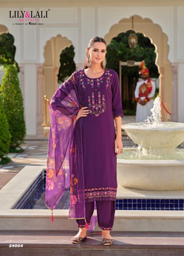 Lily And Lali Afghani Vol 5 Embroidered Readymade Dress Collection